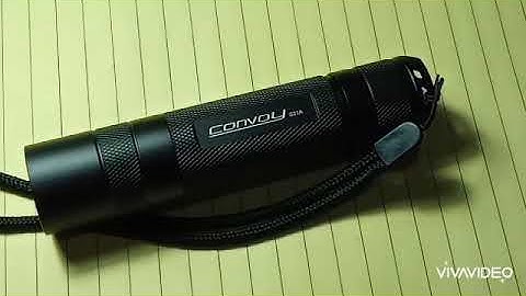 How to change the group modes of a CONVOY s21a flashlight (12 groups) TAGALOG INSTRUCTION