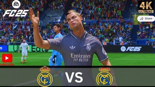 Fc25 match 1st half match Ronaldo, Messi Neymar, mbbpae all stars together #fc25 #viralvideo#youtube