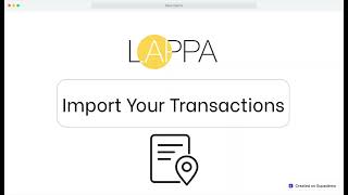 How to Import Transactions in L’tax