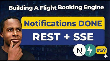 FastAPI notifications complete—REST + SSE with Next.js Frontend | Flight Booking Engine  | Day 57
