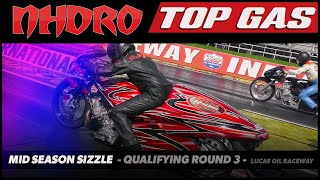 NHDRO Top Gas - Qualifying Round 3 - 8 Second Sportsman Drag Racing
