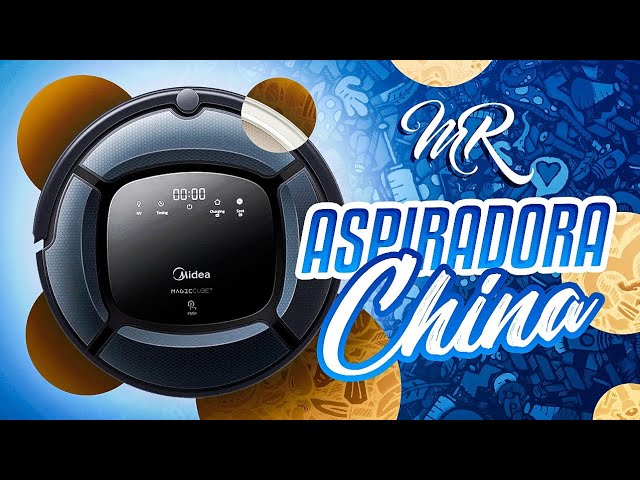 Midea MR04, robot aspirador inteligente con control remoto que aspira y  friega, Luz UV - YouTube