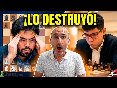 Faustino Oro's checkmate that destroyed Nakamura! 👑💥
