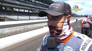 Marco Andretti tops the charts on Saturday at Indianapolis Motor Speedway