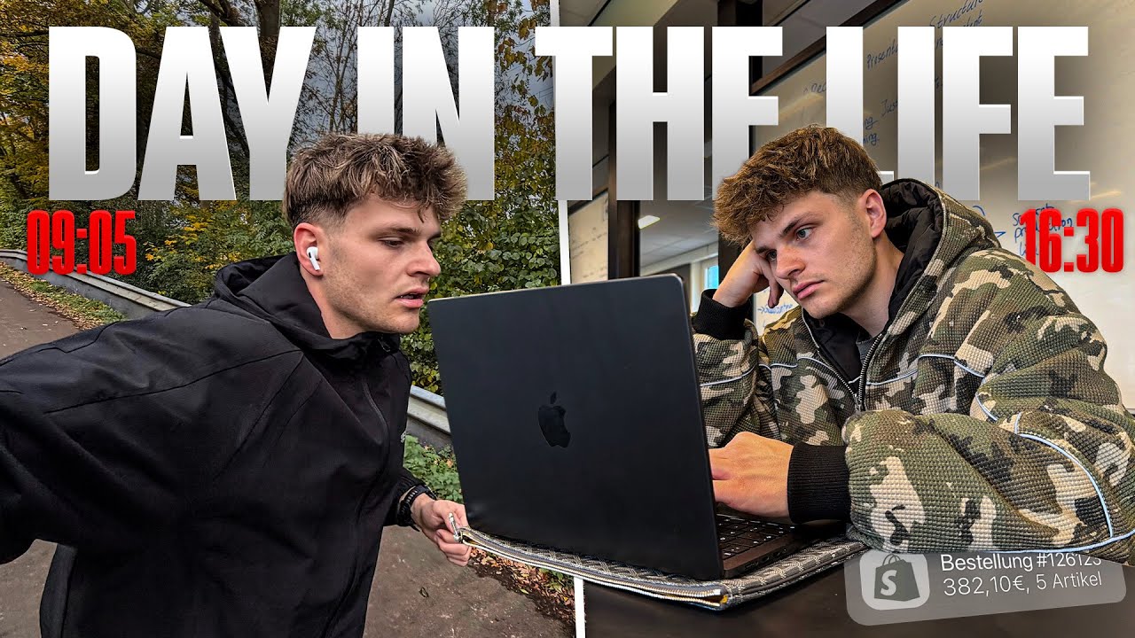 24H IN MEINEM LEBEN ALS BRANDOWNER UND STUDENT | Jan