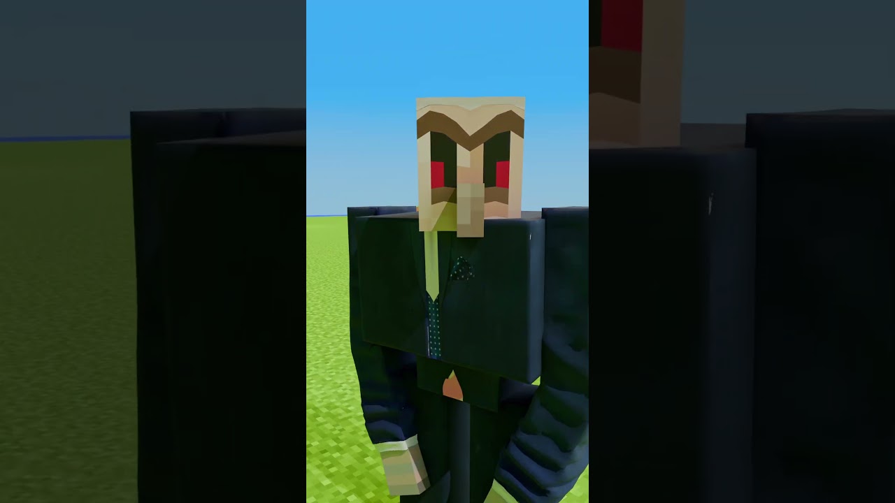 Minecraft Suit Golem Satisfying 3D Simulation