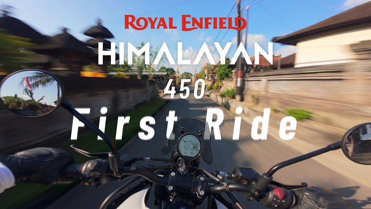 Первые впечатления от поездки на Royal Enfield Himalayan 450 | Бескамерные шины Kamet White | Дор...