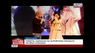 Wishcovery grand finalist Tweetie Salas, humataw sa kaniyang home town concert sa Iloilo City