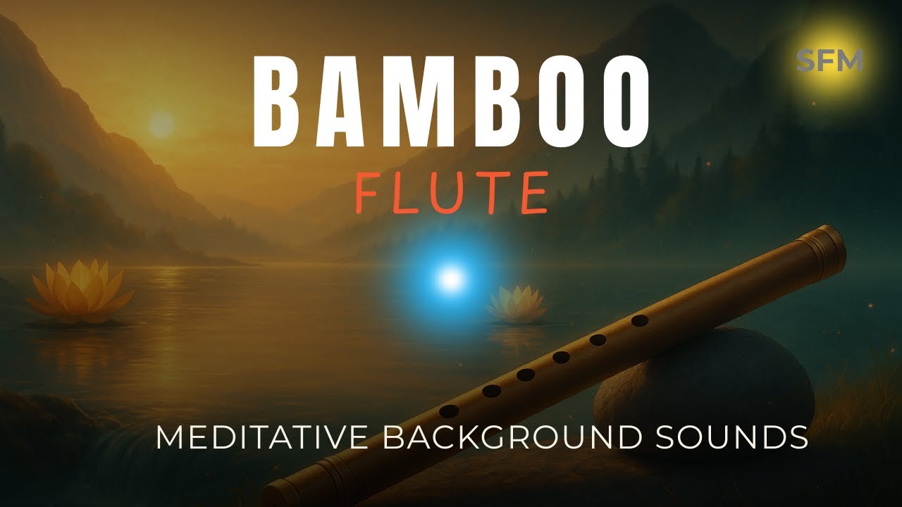 Calming Bamboo Flute Music | Deep Sleep, Relaxation & Focus Meditation ...