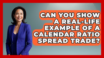 Can You Show A Real-Life Example Of A Calendar Ratio Spread Trade? - Stock and Options Playbook