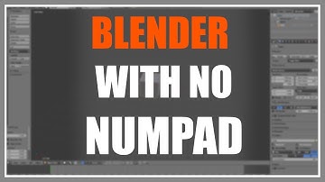 How To Use Blender With No Numpad?