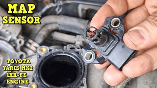 MAP Sensor Cleaning & Replacing - Toyota Yaris