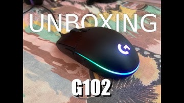 Unboxing the logitech g102 light sync gaming mouse.....(This is insane)