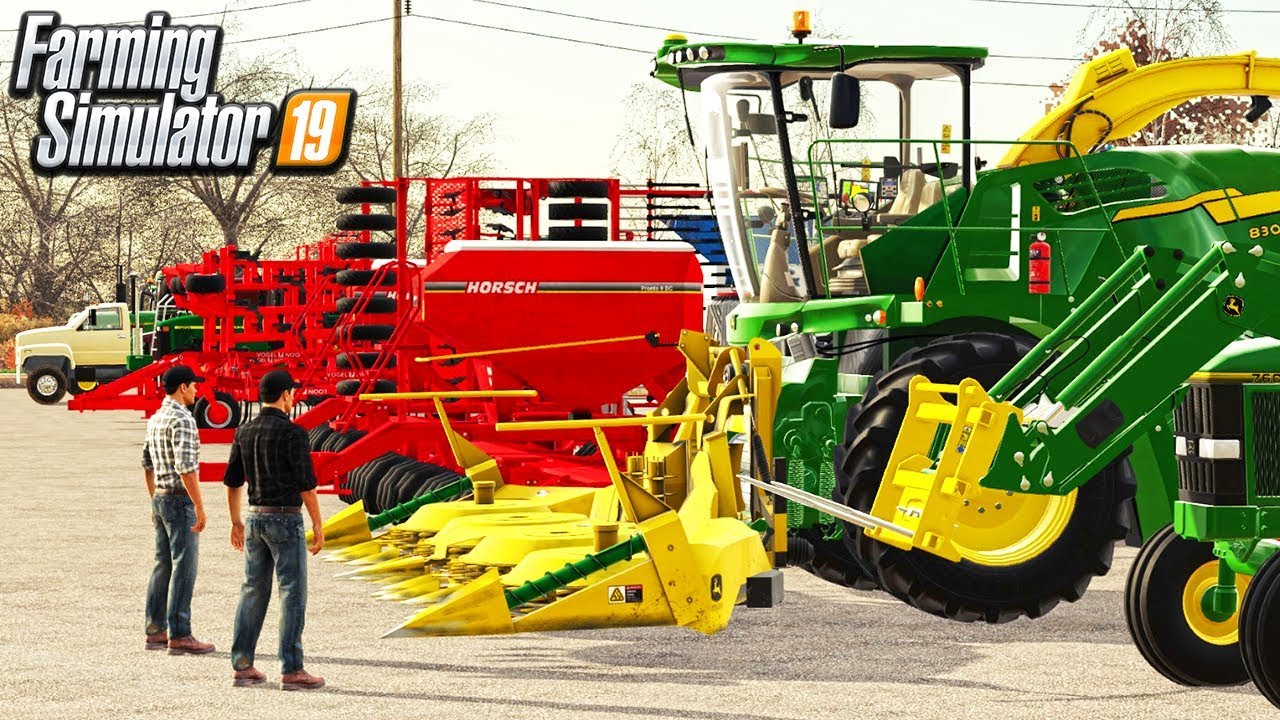 BUCK THE AUCTIONEER! (ROLEPLAY) | USED EQUIPMENT AUCTION DEALS | FARMING SIMULATOR 19