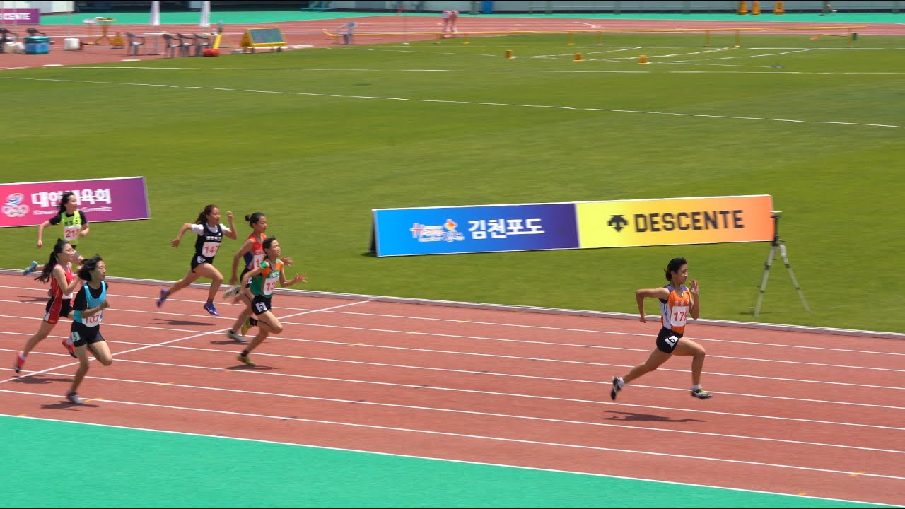 여자초등학교 100m 기록이 12초대. 육상신동의 독보적 스피드 - 한수아