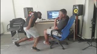 Hlomela Dance-Mlesho Kai 1 and Bongo Beats in Studio