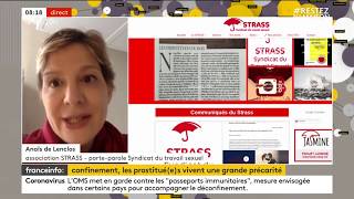 France Info : Covid-19, la détresse des prostitué(e)s