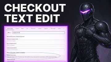 How to Add or Edit Text on Shopify Checkout Page (2026) | Easy Guide