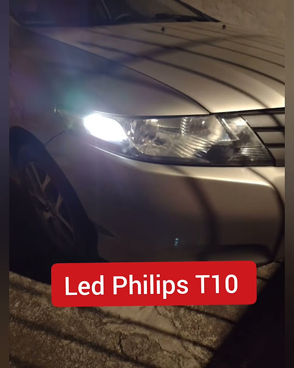 lâmpada led T10 Philips - YouTube