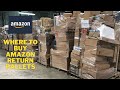 How and where to buy Amazon returns pallet