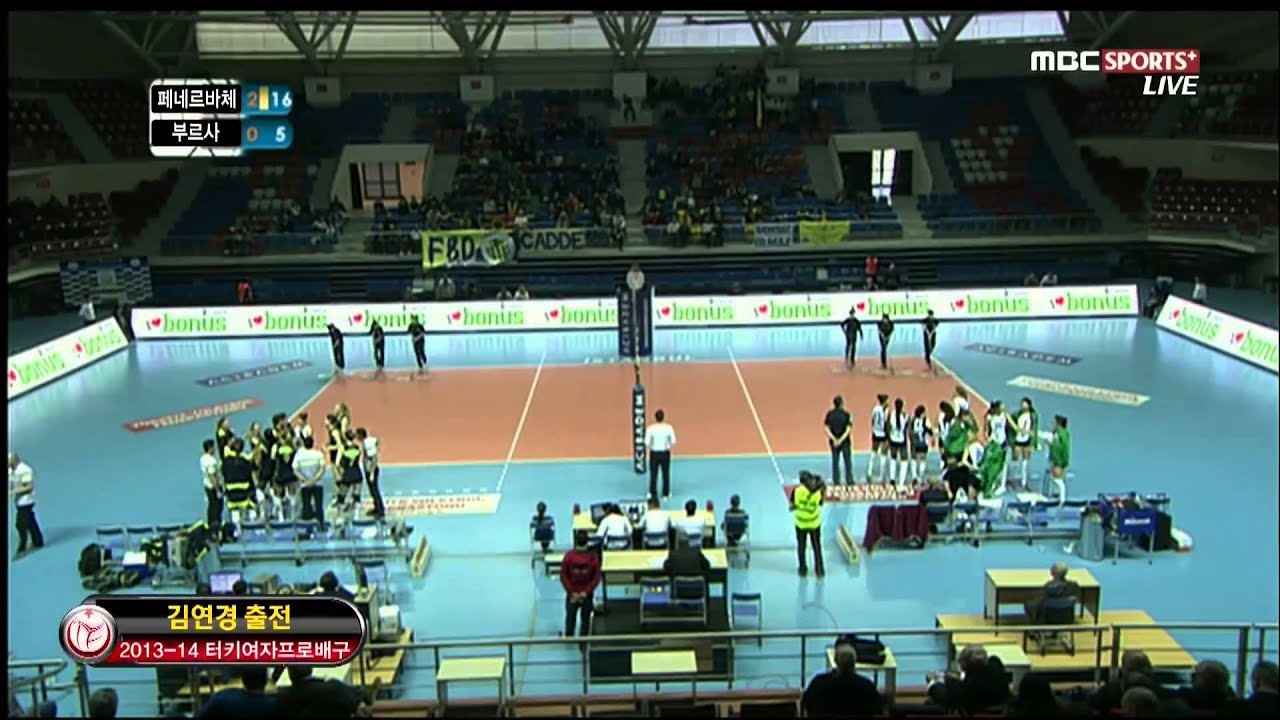 140208 FENERBAHÇE vs BURSA Kim's 11 serve