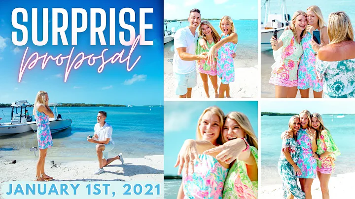 SURPRISE PROPOSAL on NEW YEARS 2021 *cutest reacti...