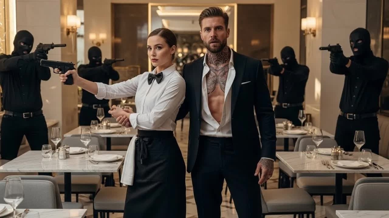 Der Mafiaboss War Von Bewaffneten Umzingelt — Bis Die Kellnerin Seine Waffe Griff Und Zuerst Sch