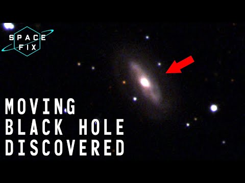 Extremely Rare "Wandering" Supermassive Black Hole Discovered Racing Through Space! (SpaceFix) 4K