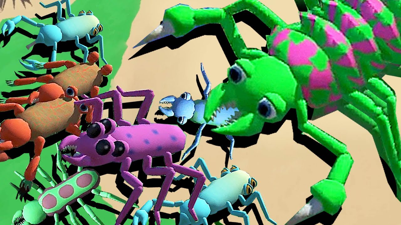 【小熙解說】進化模擬器 作為壹只昆蟲進化出致命武器壹口壹個攻擊