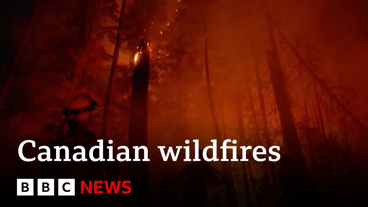 Canadian wildfires: Yellowknife evacuates 20,000 people – BBC News