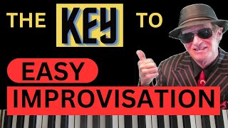 EASY IMPROVISATION - part 2.  Steps to improv in 8th notes. Target and passing tones tutorial.