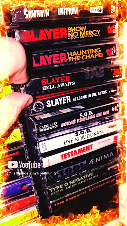 Slayer @Slayer #slayer #vinyl #cd #cassette #collection #thrash #thrashmetal #metal #rock #hardrock