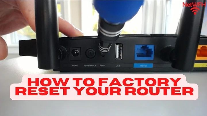 How to Factory Reset Your Router