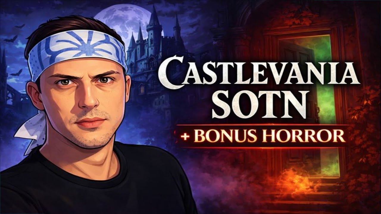 Castlevania: Symphony of the Night Full Playthrough + Who’s at the Door? + Walking Dead Destinies