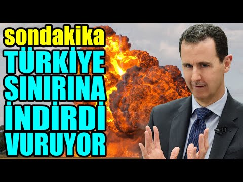 #sondakika ESAD TÜRKİYE SINIRINA İNDİ..!! FÜZELERİ ÇEVİRDİ..!!