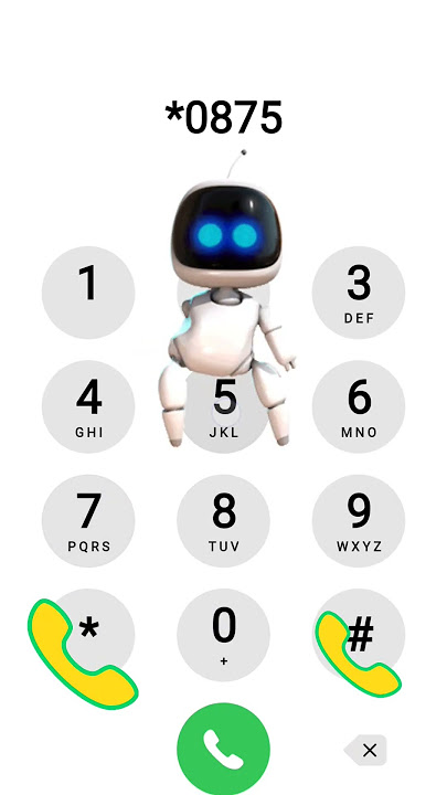 Astro Bot Dance 🤺🌂☂️ Connection Buy Kermit on/in iPhone keypad #rangoli 🤲🏻📞#star #status #moon ♥️