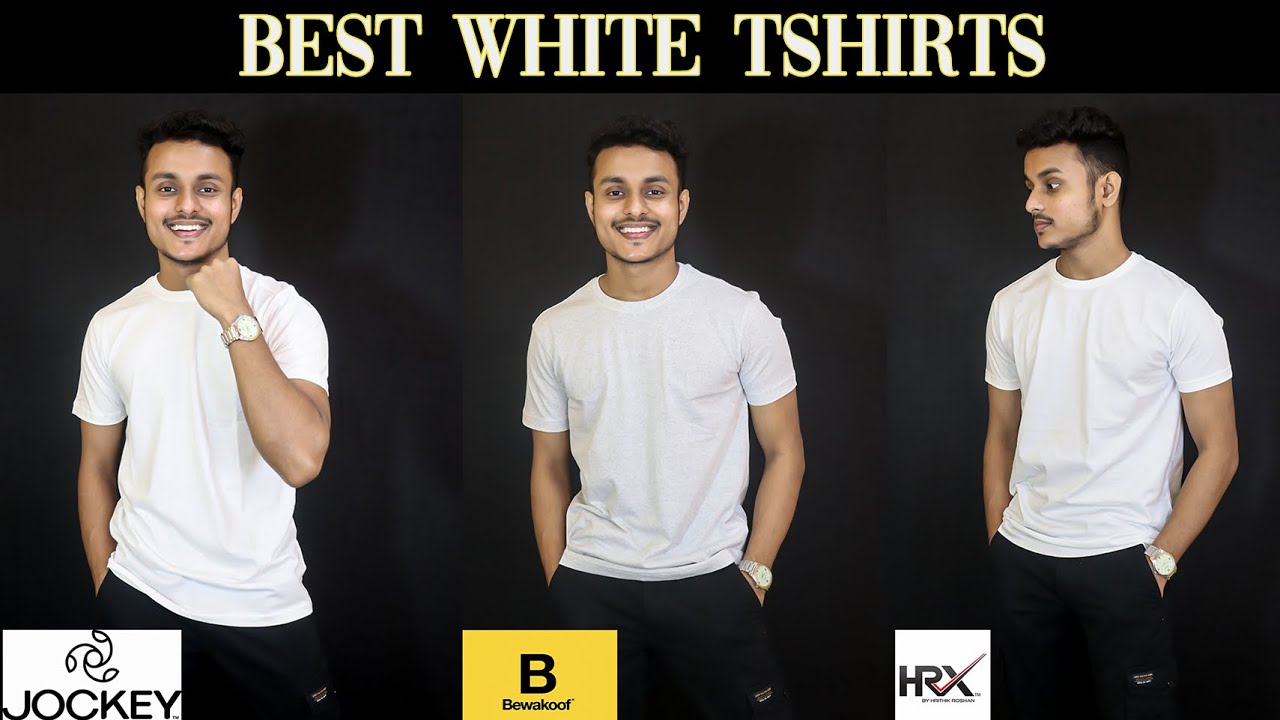 I found 6 *BEST* White Tshirts Under 500 YouTube