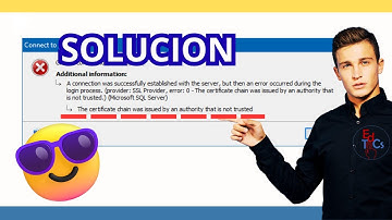 ¿Como arreglar Error de CERTIFICADO en SQL Server? ¡Solución rápida! 2025