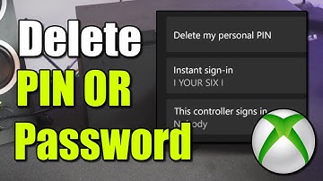 How to Delete PIN & Password on Xbox Series X|S (Best Method)