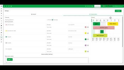BedBooking  - How can I set custom labels and colours for reservation statuses WEB EN