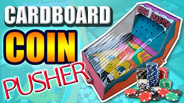 Cardboard Coin Pusher | YOWAWERTS Arcade Game