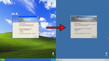 Upgrade from Windows XP to Windows Server 2003