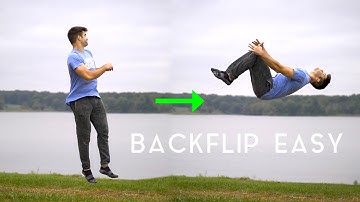 Learn Backflip Fast by Turning a 360 Upside Down
