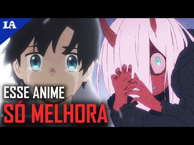 Anime menina demônio com chifres