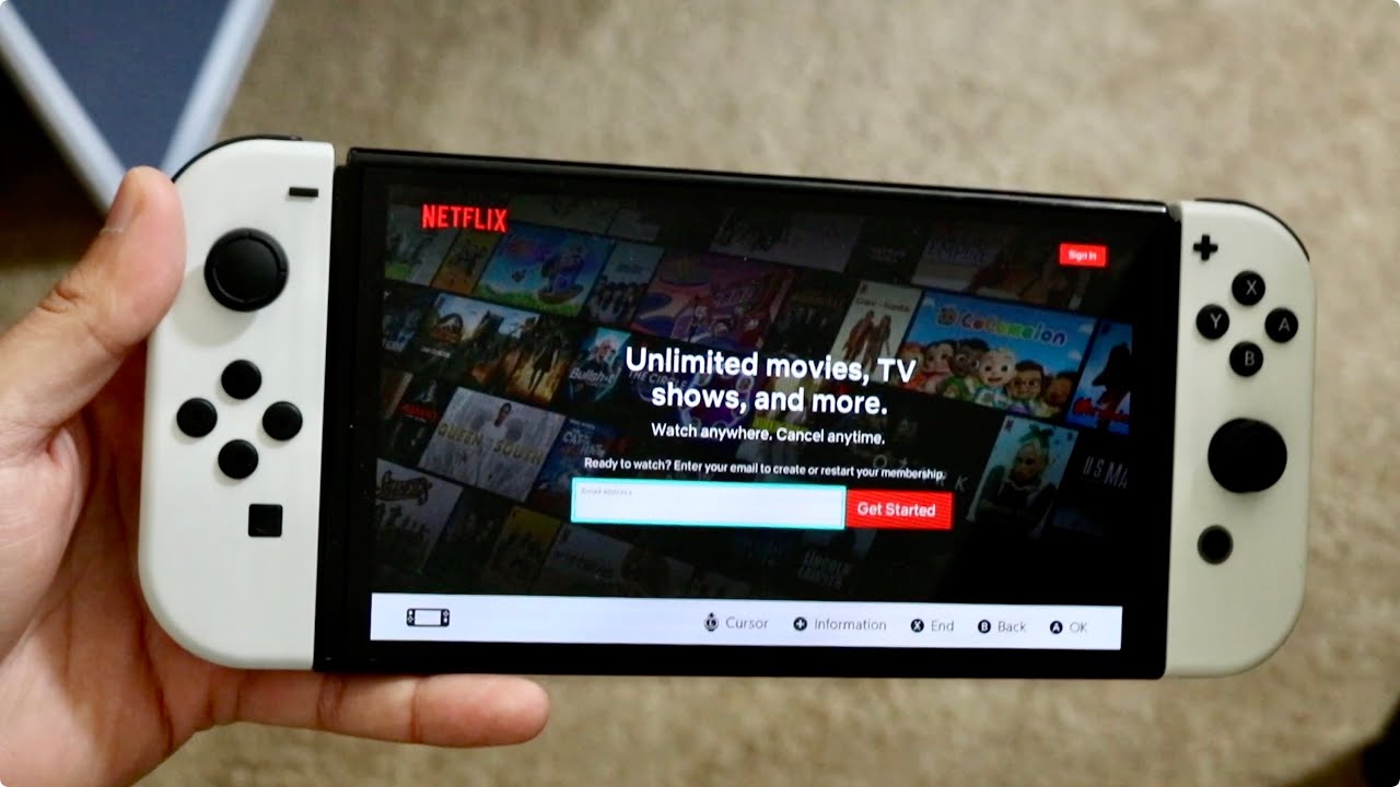How To Go On Netflix On Nintendo Switch! (2022) - Youtube