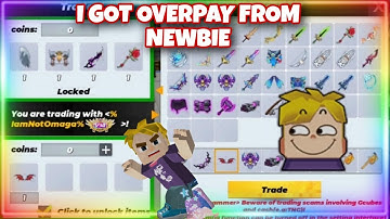 Trade Proof (42) I Got Overpay From Newbie In Skyblock Blockman GO