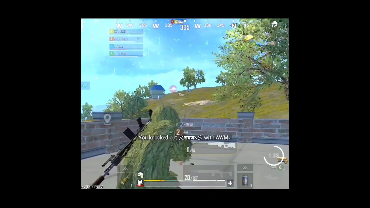 🔥PUBG LITE WHATSAPP STATUS VIDEO AWM HEADSHOT / PUBG MOBILE LITE SHORT VIDEO / RTF RIDER 