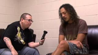 Ross Mahoney interviews Kirk Hammett of Metallica