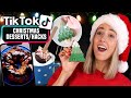 I Tried VIRAL CHRISTMAS BAKING HACKS &amp; RECIPES I Found off TIK TOK... and everything WORKED?!