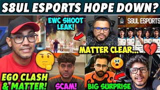 Pahadi Big Matter & Ego Clash 😳, Ewc Shoot Leaks, S8ul Esports Hope Down? 💔, Tsg Jash Surprise, Tg 🔥